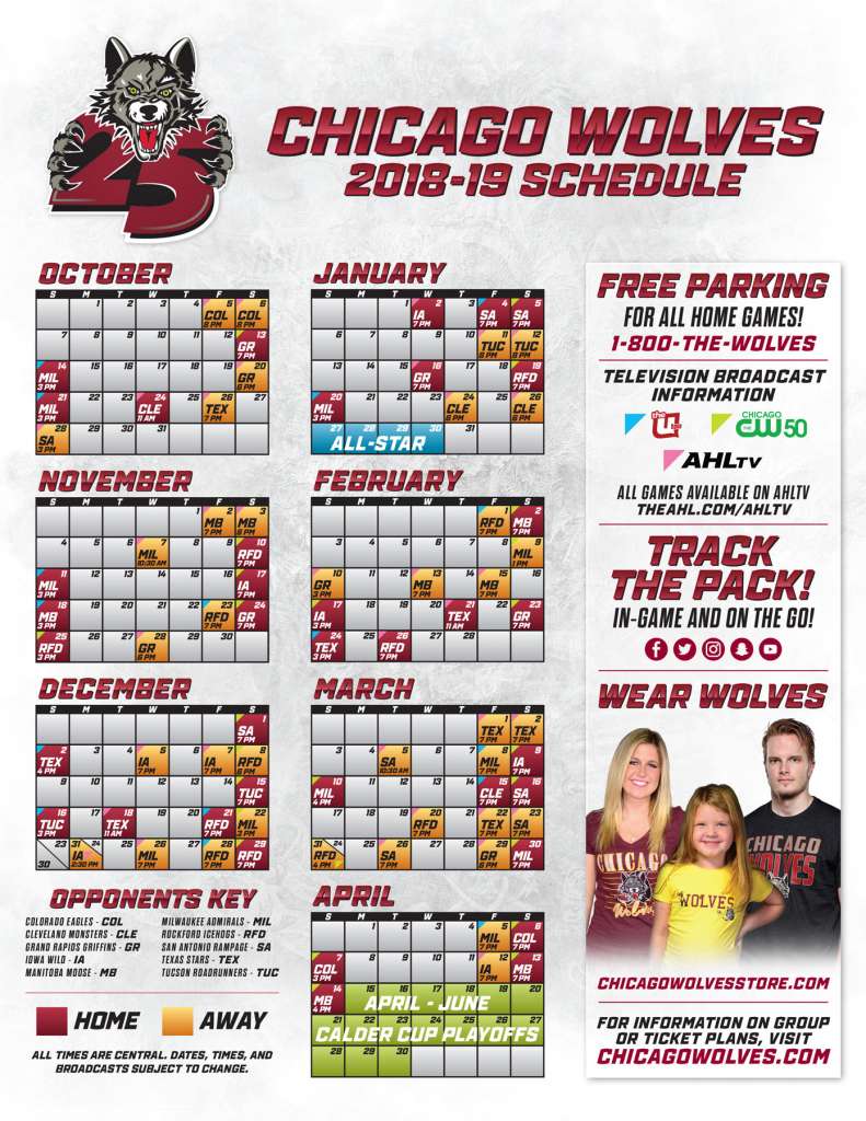 Wolves announce broadcast schedule with CW50 Chicago and The U Too