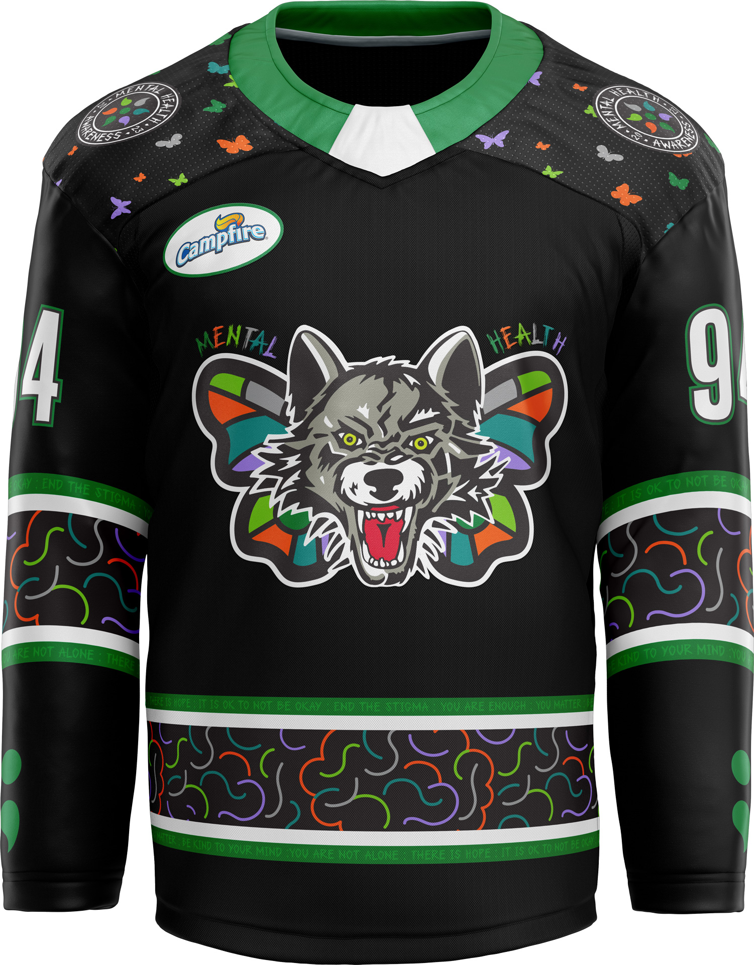 2022 Cleveland Halloween Show exclusive hockey jersey