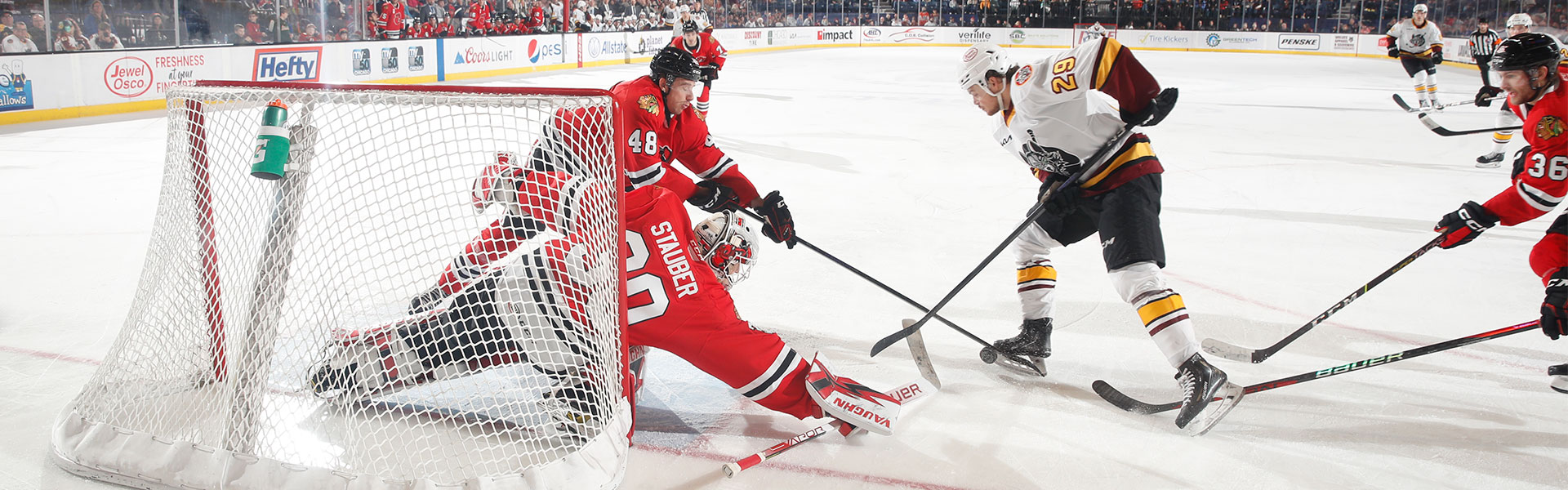 Wolves Fall to IceHogs 4-3 in Shootout - Chicago Wolves