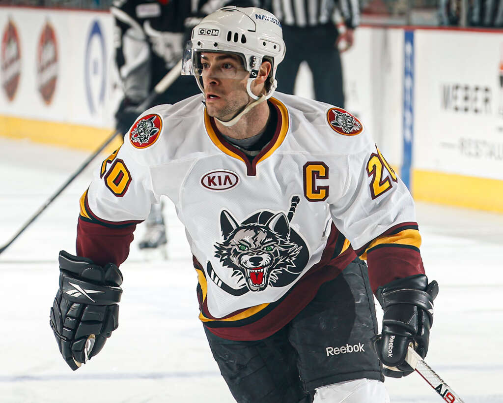 Darren Haydar Voted Greatest Wolves Player - Chicago Wolves