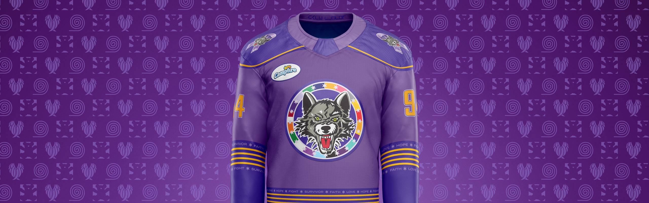 Fight Against Cancer Jersey Auction and Raffle - Chicago Wolves