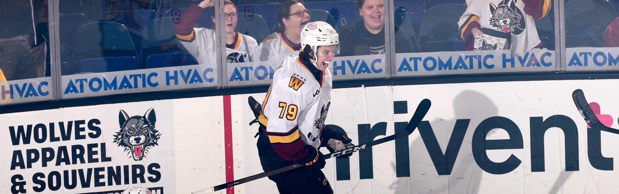 Tom Rouse Wolves WOLVES TIP MOOSE 3-2 IN SHOOTOUT - Chicago Wolves