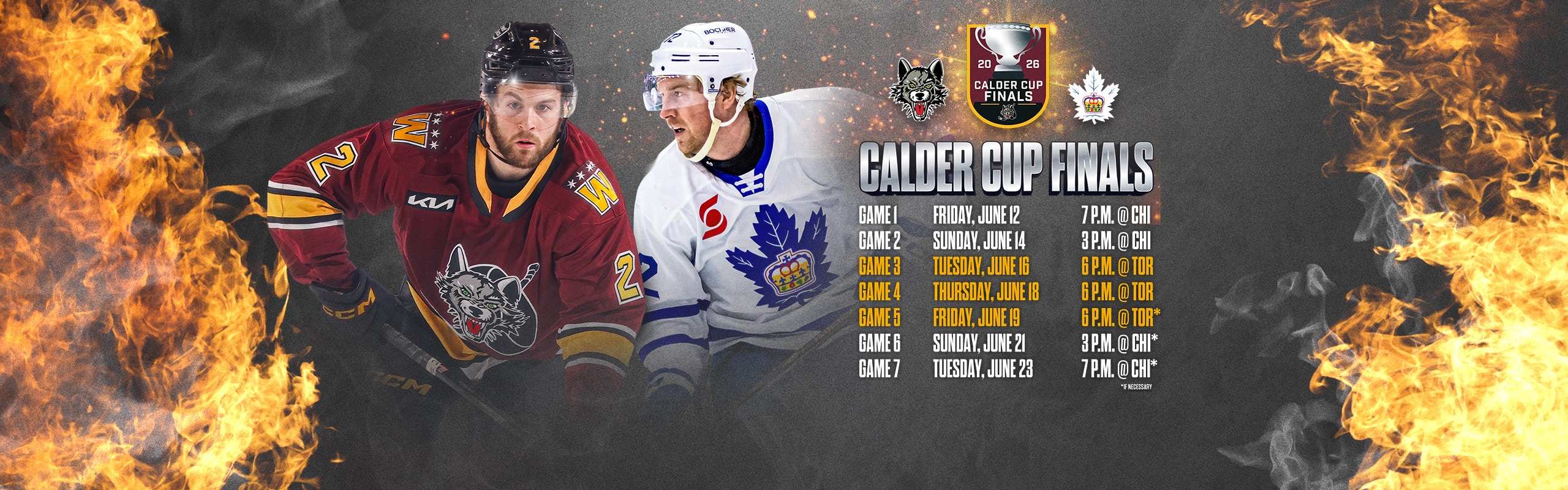 BRING ON THE FINALS! - Chicago Wolves