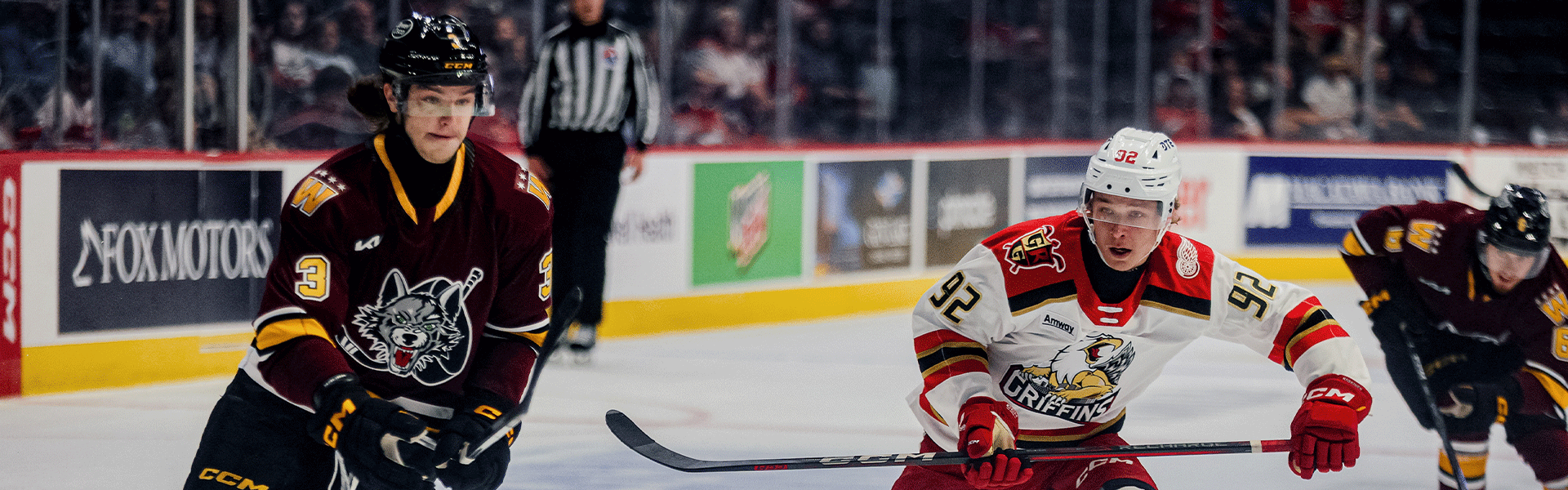WOLVES UPENDED BY GRIFFINS 5-1 - Chicago Wolves